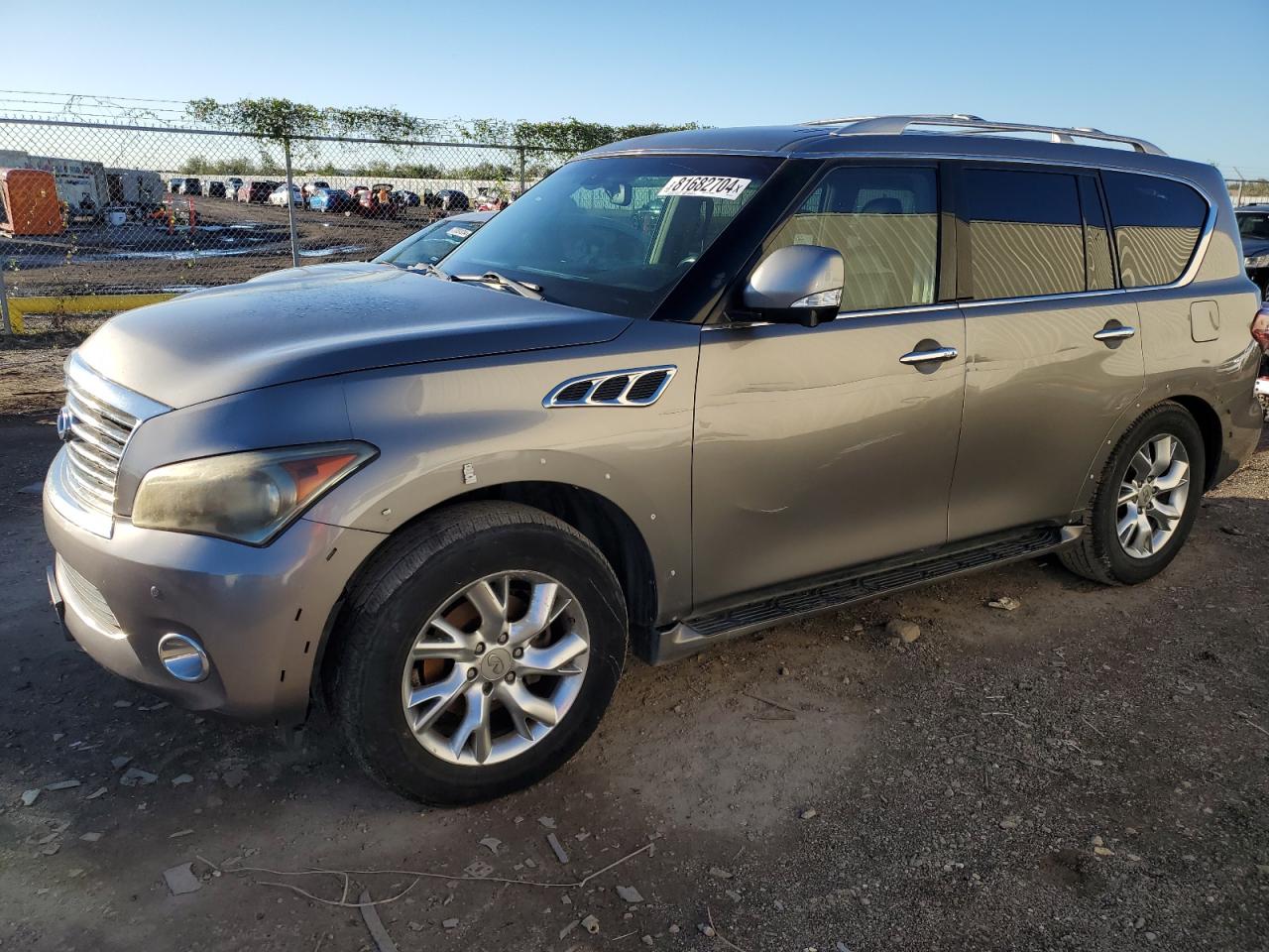 2012 Infiniti QX56 VIN JN8AZ2NC7C9316587