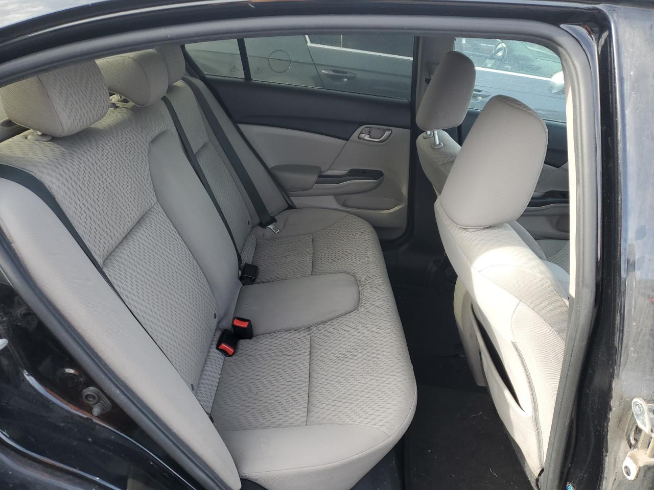 2015 Honda Civic VIN 2HGFB2F53FH560281 Copart auction photo, side damage thumbnail 10