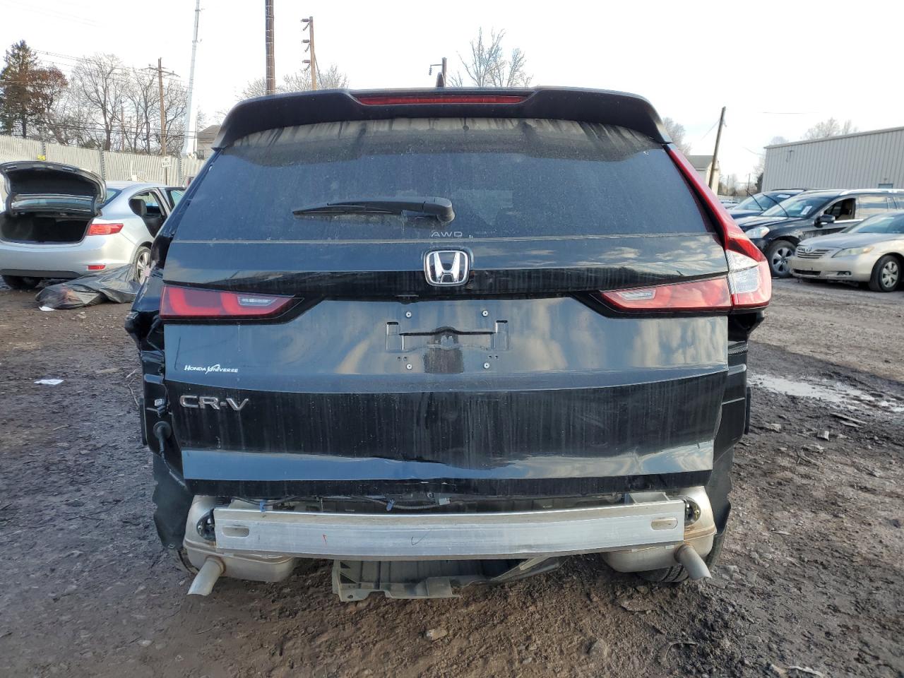 2025 Honda CR-V VIN 7FARS4H24SE003930 Copart auction photo, front end / rear end damage thumbnail 6