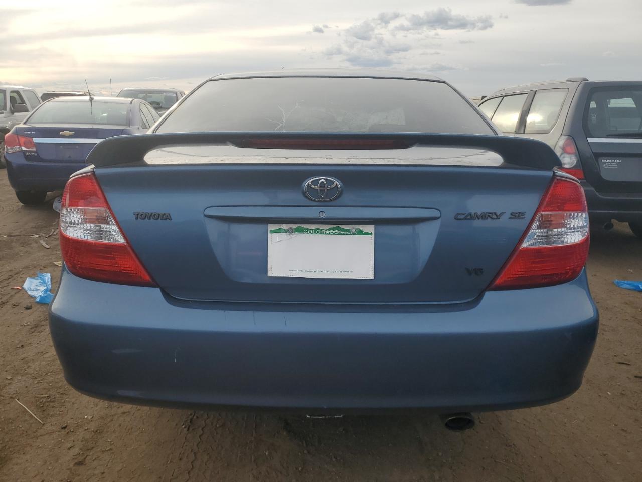 2003 Toyota Camry VIN 4T1BF32K53U563352 Copart auction photo, front end damage thumbnail 6