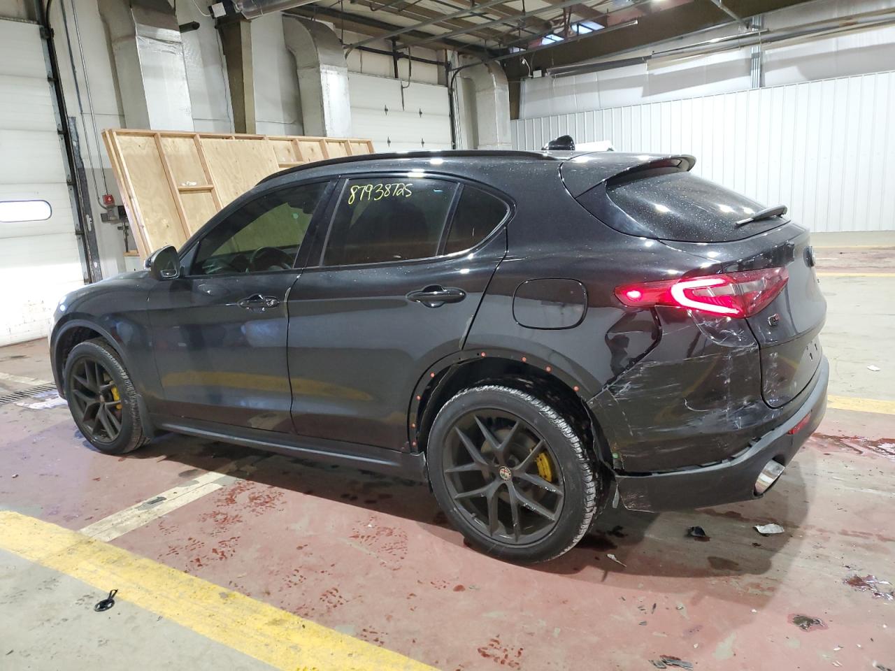 2019 Alfa Romeo Stelvio VIN ZASPAKBN6K7C29591 Copart auction photo, rear end / minor dent/scratches damage thumbnail 2