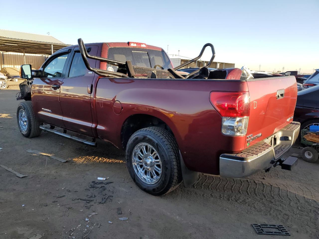 2009 Toyota Tundra VIN 5TFBW54189X087674 Copart auction photo, front end damage thumbnail 2