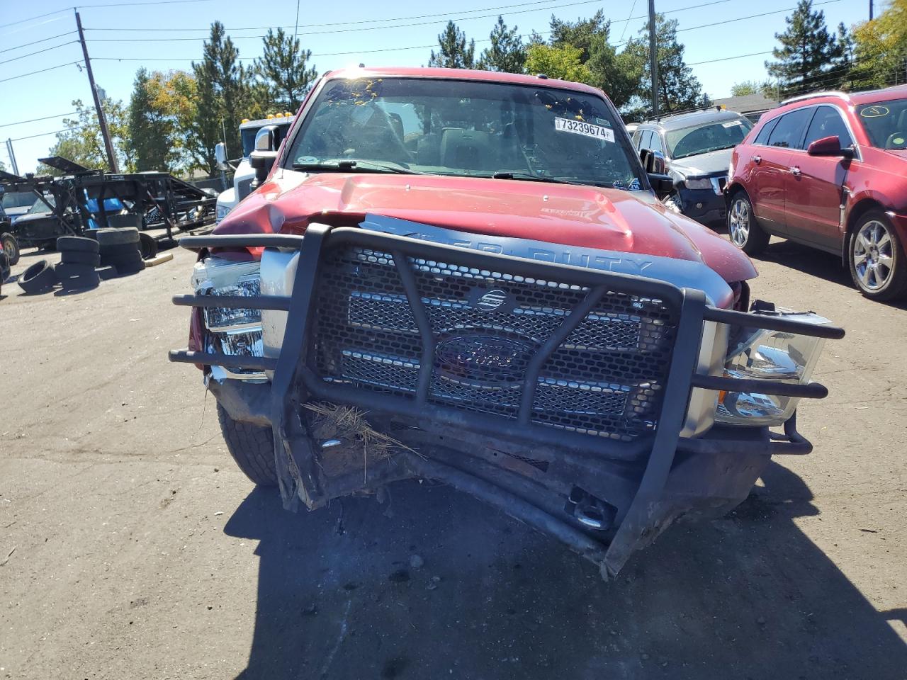2016 Ford F350 VIN 1FT8W3BTXGEB48552 Copart auction photo, front end damage thumbnail 5