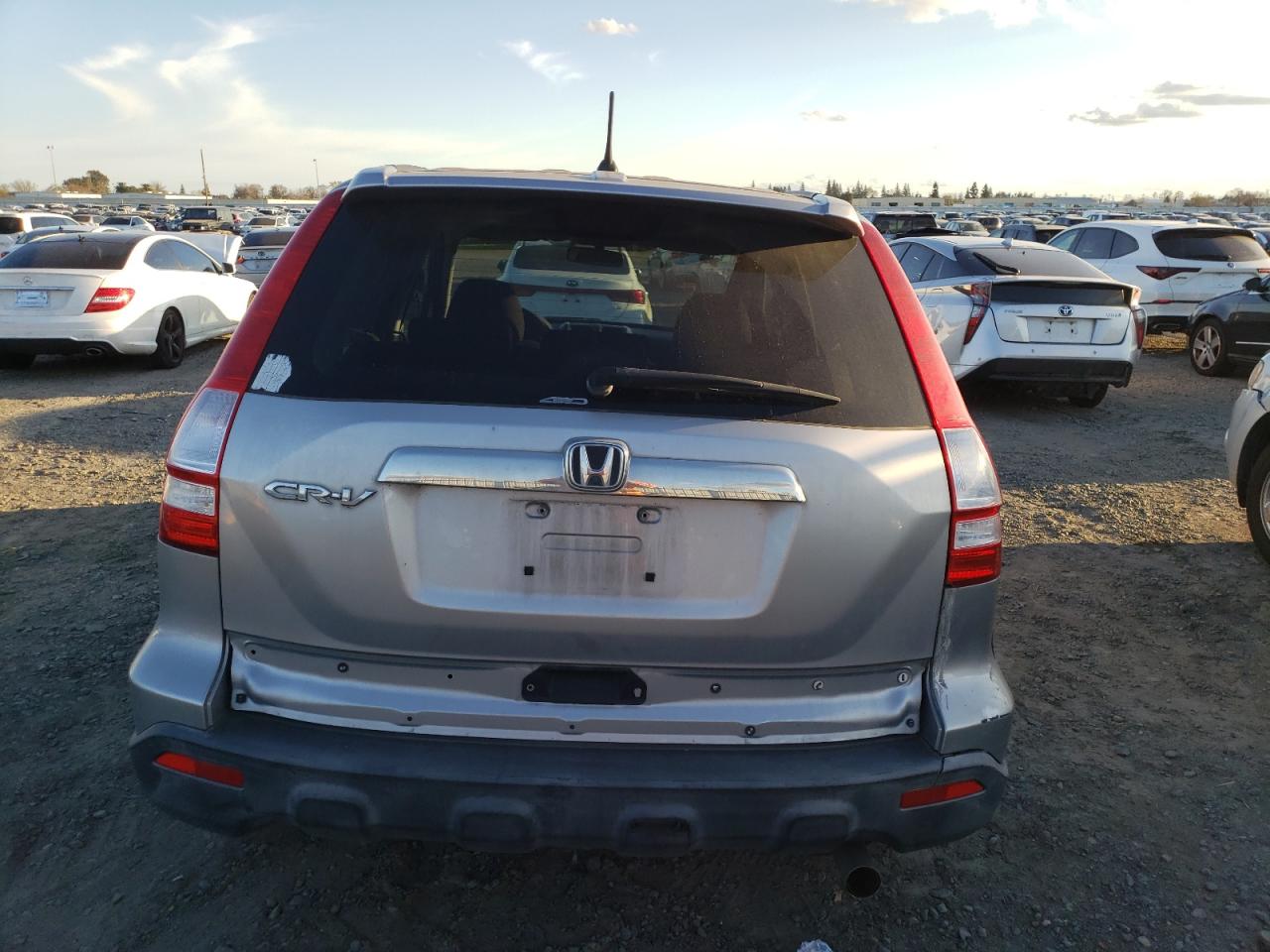 2008 Honda CR-V VIN JHLRE48598C022270 Copart auction photo, side damage thumbnail 6
