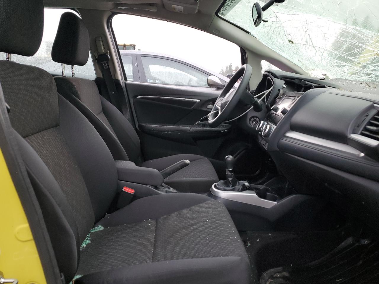 2015 Honda Fit VIN 3HGGK5G56FM766393 Copart auction photo, all over damage thumbnail 7