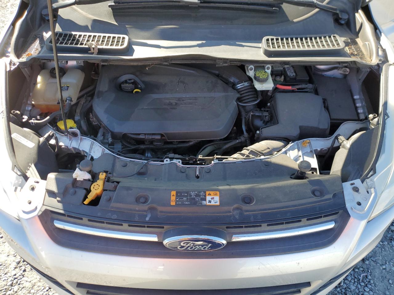 2013 Ford Escape VIN 1FMCU0GX0DUC98998 Copart auction photo, side / front end damage thumbnail 12
