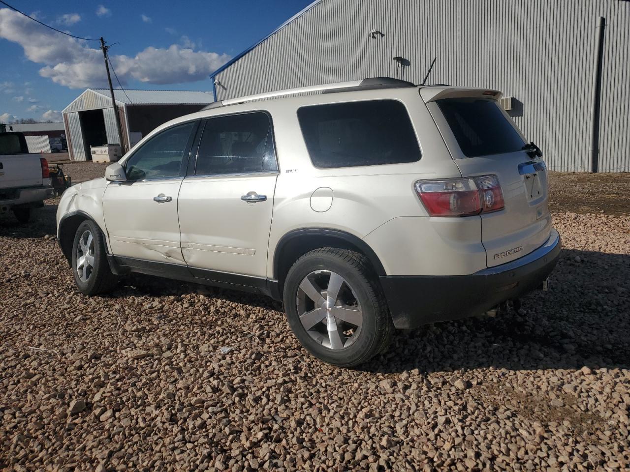 2011 GMC Acadia VIN 1GKKRRED1BJ117361 Copart auction photo, side damage thumbnail 2
