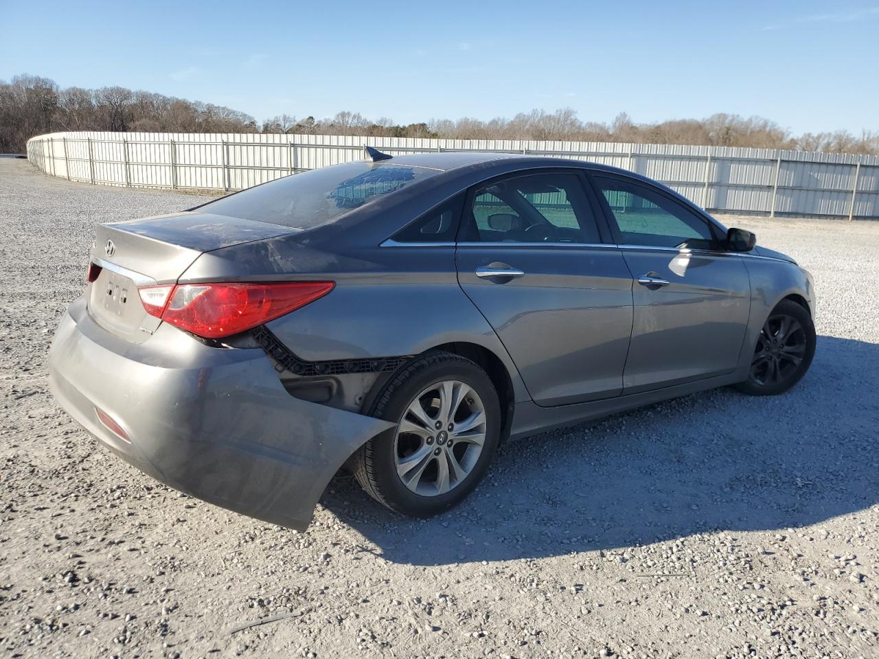 2011 Hyundai Sonata VIN 5NPEC4ACXBH113490 Copart auction photo, front end / rear end damage thumbnail 3