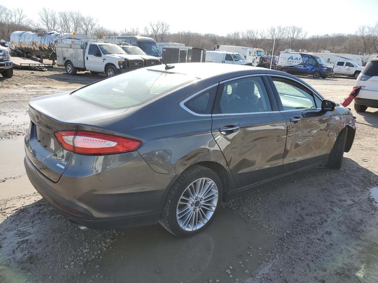2016 Ford Fusion VIN 3FA6P0HD5GR224796 Copart auction photo, side / front end damage thumbnail 3