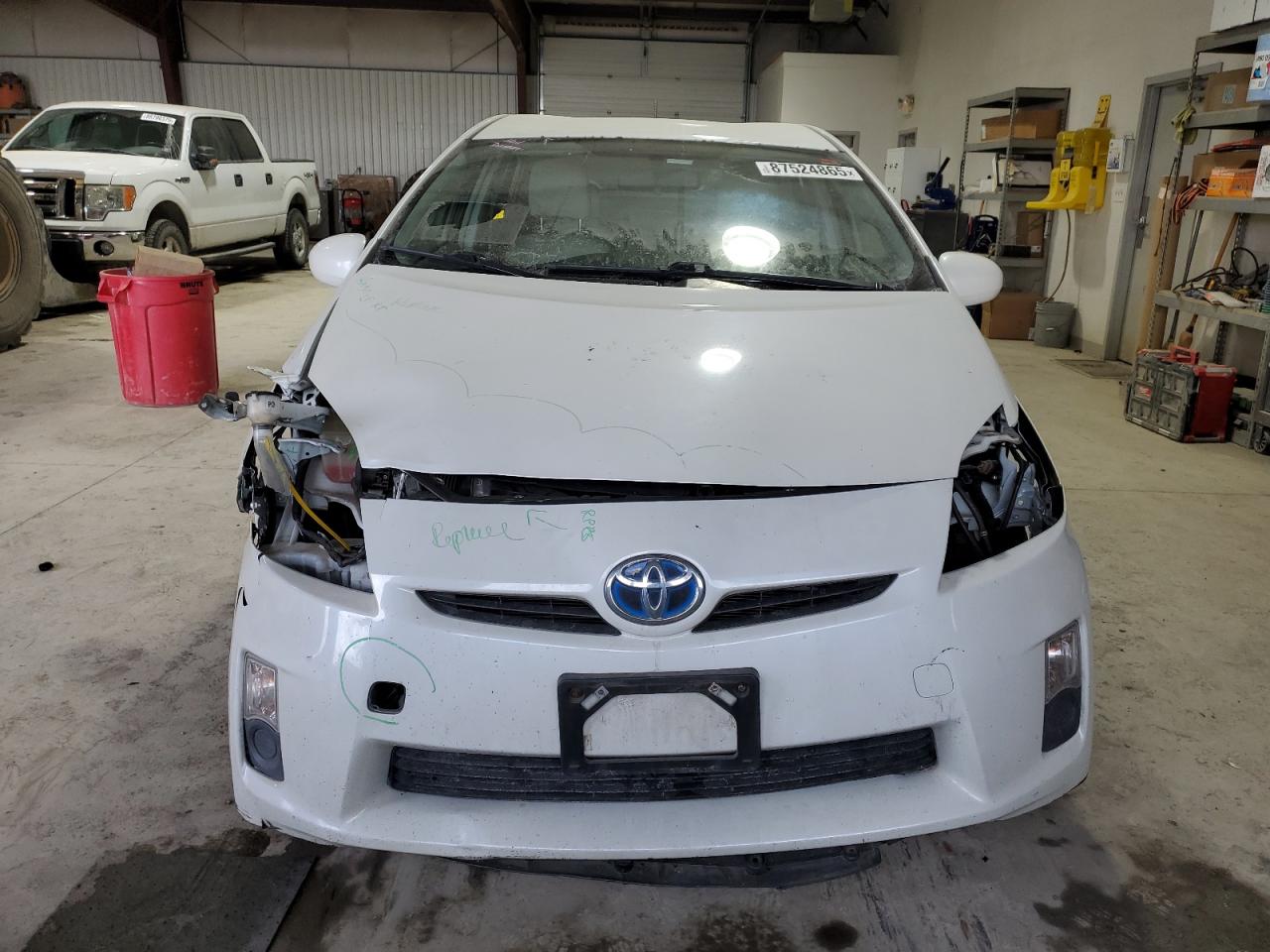 2010 Toyota Prius VIN JTDKN3DU8A0165000 Copart auction photo, front end damage thumbnail 5