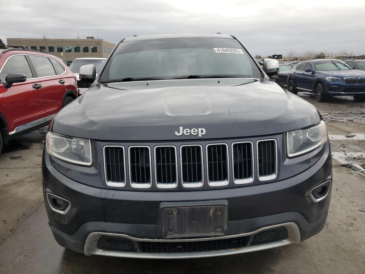 2016 Jeep Grand Cherokee VIN 1C4RJFBG3GC431474 Copart auction photo, front end damage thumbnail 5