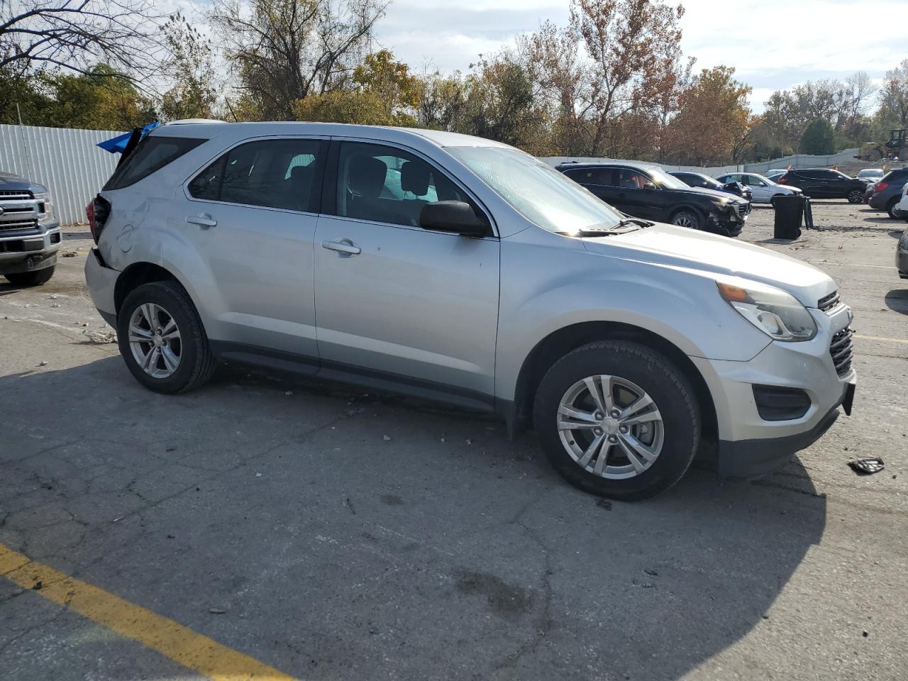 2016 Chevrolet Equinox VIN 2GNALBEK6G1146698 Copart auction photo, rear end damage thumbnail 4