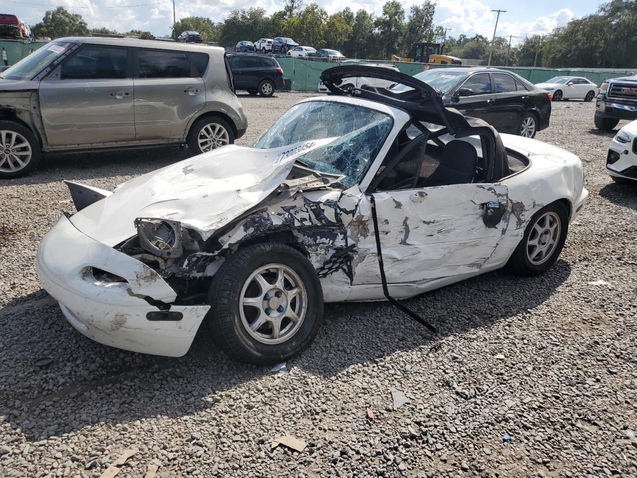 1991 Mazda MX-5 VIN JM1NA3516M1216635 - Copart auction photo