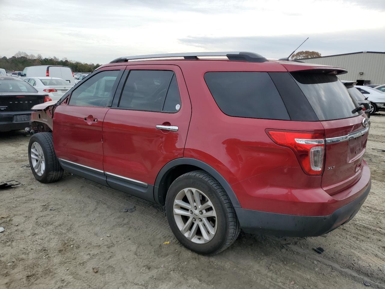 2013 Ford Explorer VIN 1FM5K7D80DGB62048 Copart auction photo, front end damage thumbnail 2