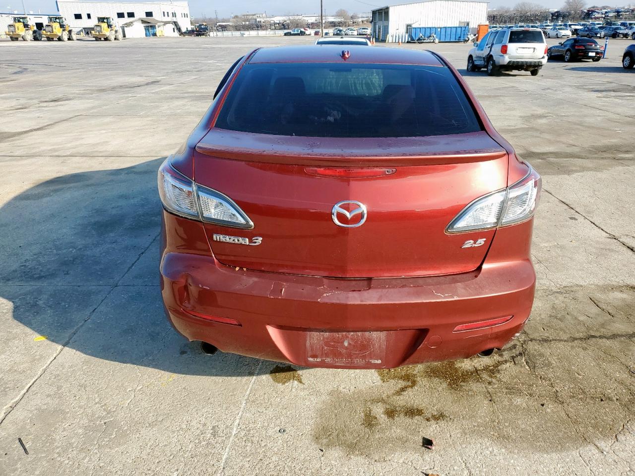 2010 Mazda 3 VIN JM1BL1S50A1177254 Copart auction photo, side damage thumbnail 6