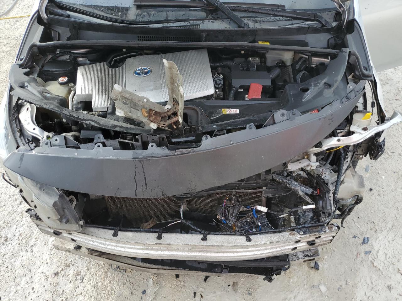 2017 Toyota Prius VIN JTDKARFPXH3039879 Copart auction photo, front end damage thumbnail 11