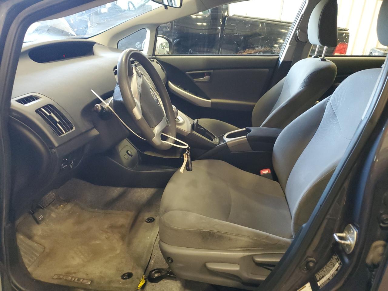 2012 Toyota Prius VIN JTDKN3DU2C5484236 Copart auction photo, front end / side damage thumbnail 7