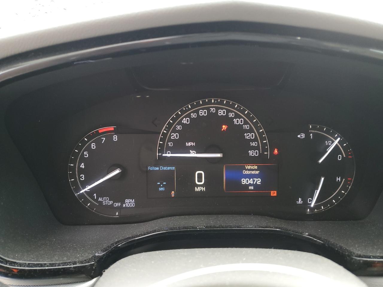 2017 Cadillac XT5 VIN 1GYKNERS6HZ310649 Copart auction photo, front end damage thumbnail 9