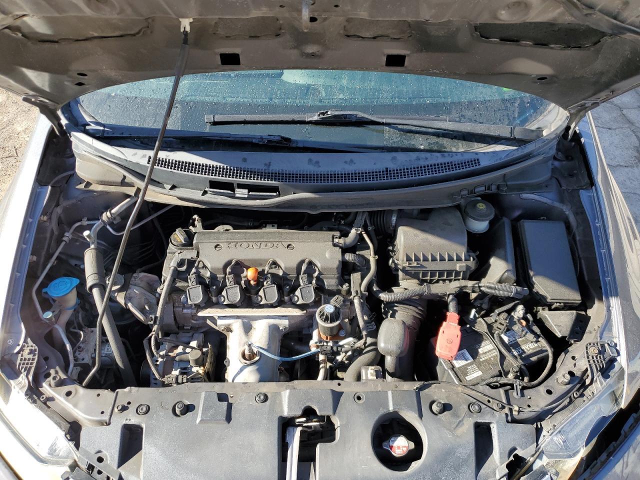 2015 Honda Civic VIN 19XFB2F81FE012168 Copart auction photo, front end / side damage thumbnail 13