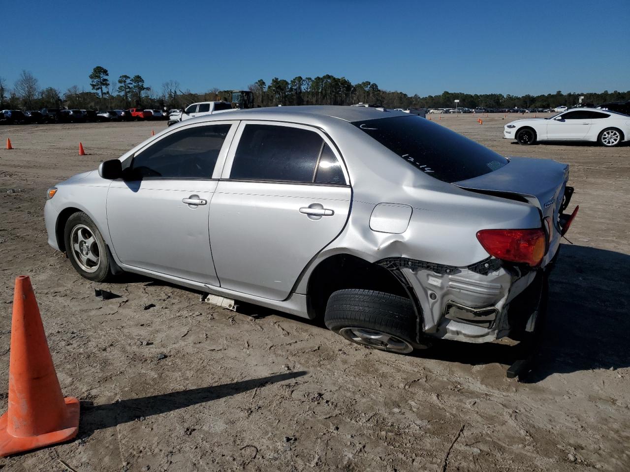 2009 Toyota Corolla VIN 1NXBU40E89Z019414 Copart auction photo, rear end damage thumbnail 2