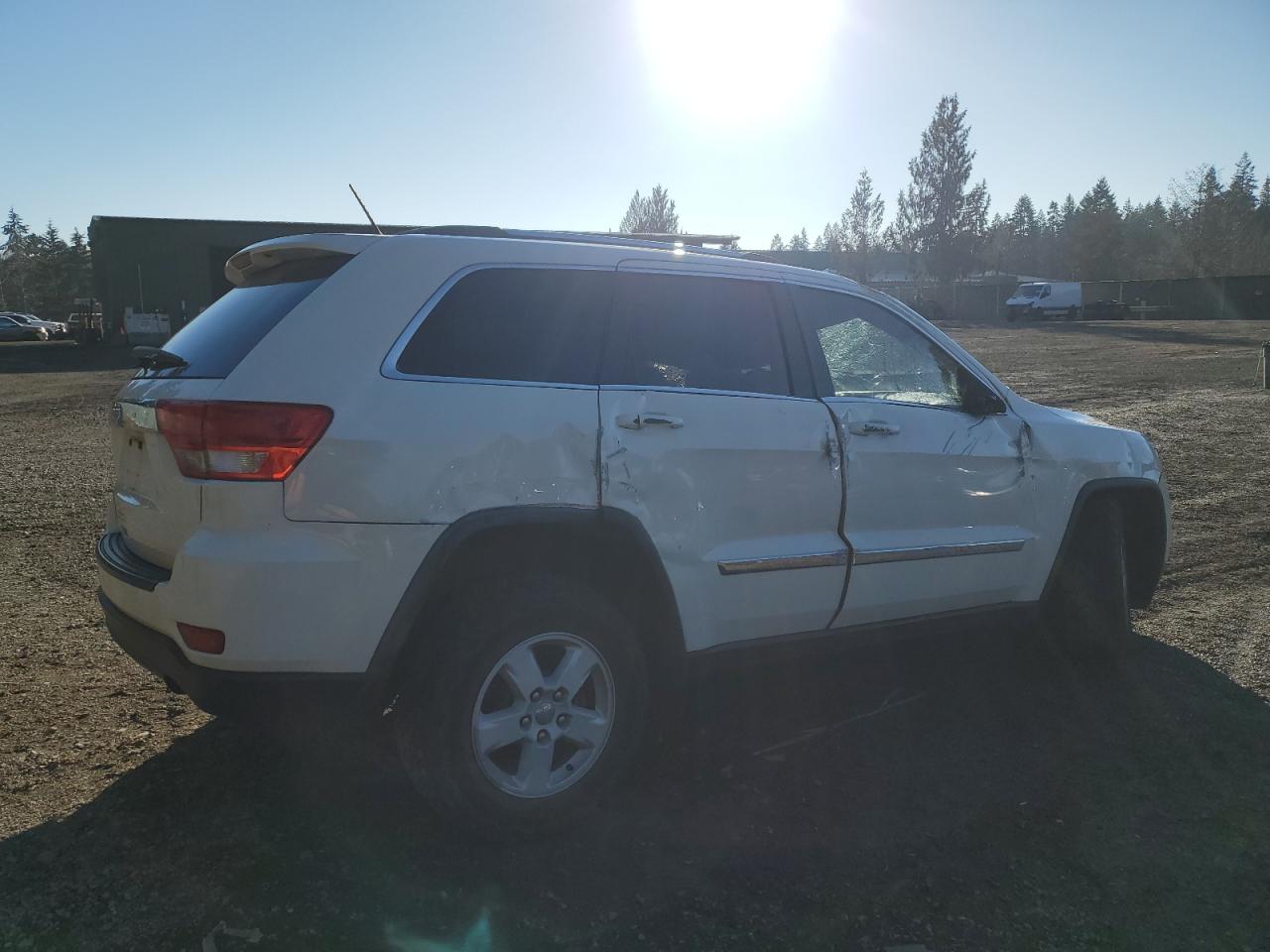 2012 Jeep Grand Cherokee VIN 1C4RJFAG9CC209209 Copart auction photo, all over damage thumbnail 3