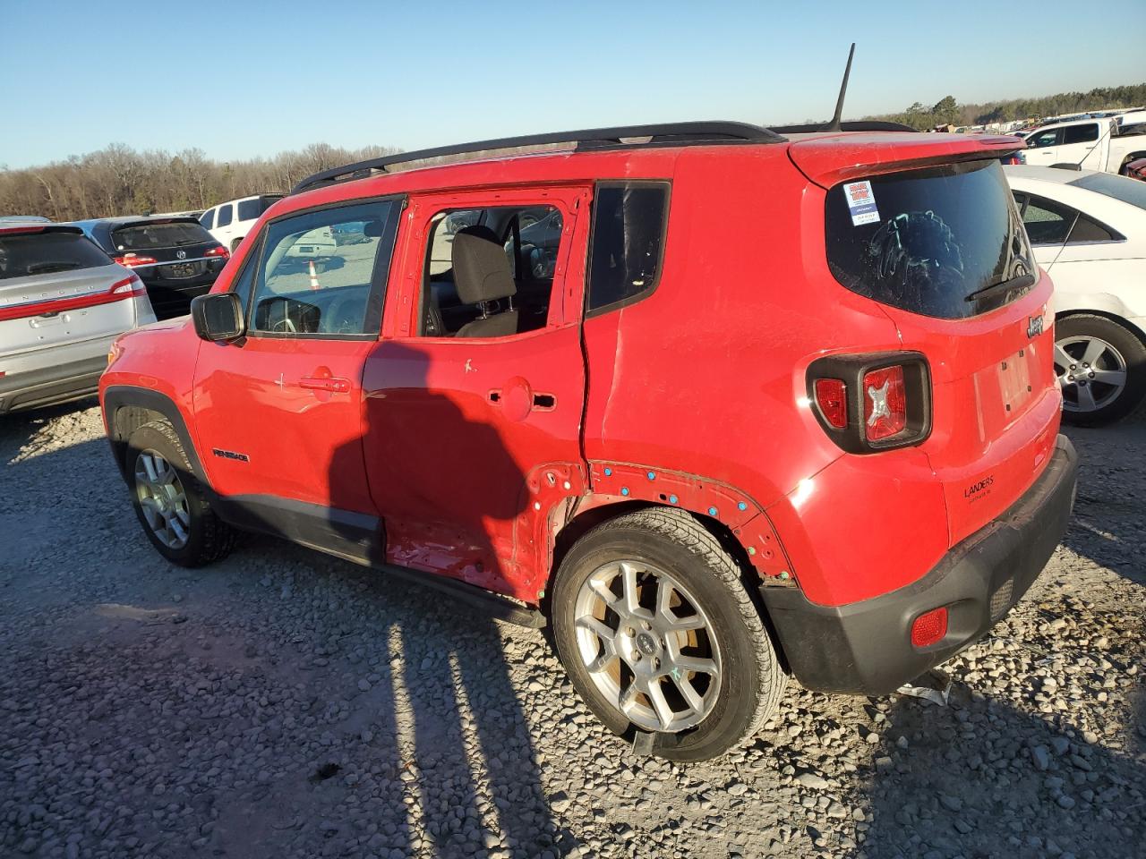 2019 Jeep Renegade VIN ZACNJAAB6KPK67663 Copart auction photo, side / minor dent/scratches damage thumbnail 2