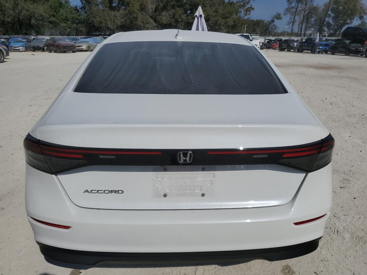 2023 Honda Accord VIN 1HGCY1F26PA032722 Copart auction photo, front end / minor dent/scratches damage thumbnail 6