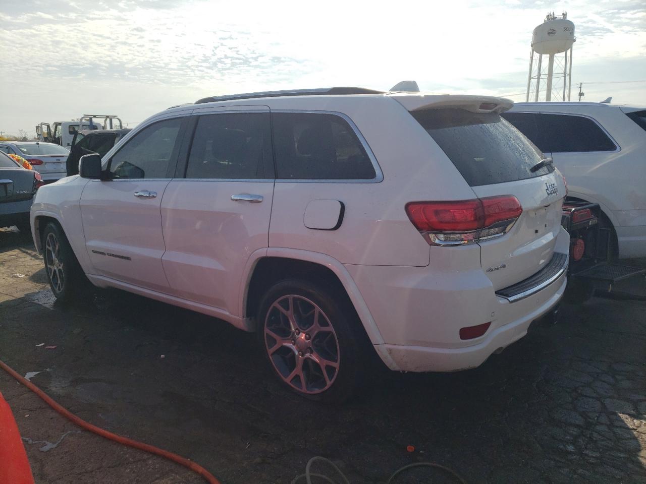 2019 Jeep Grand Cherokee VIN 1C4RJFCG5KC695190 Copart auction photo, front end damage thumbnail 2