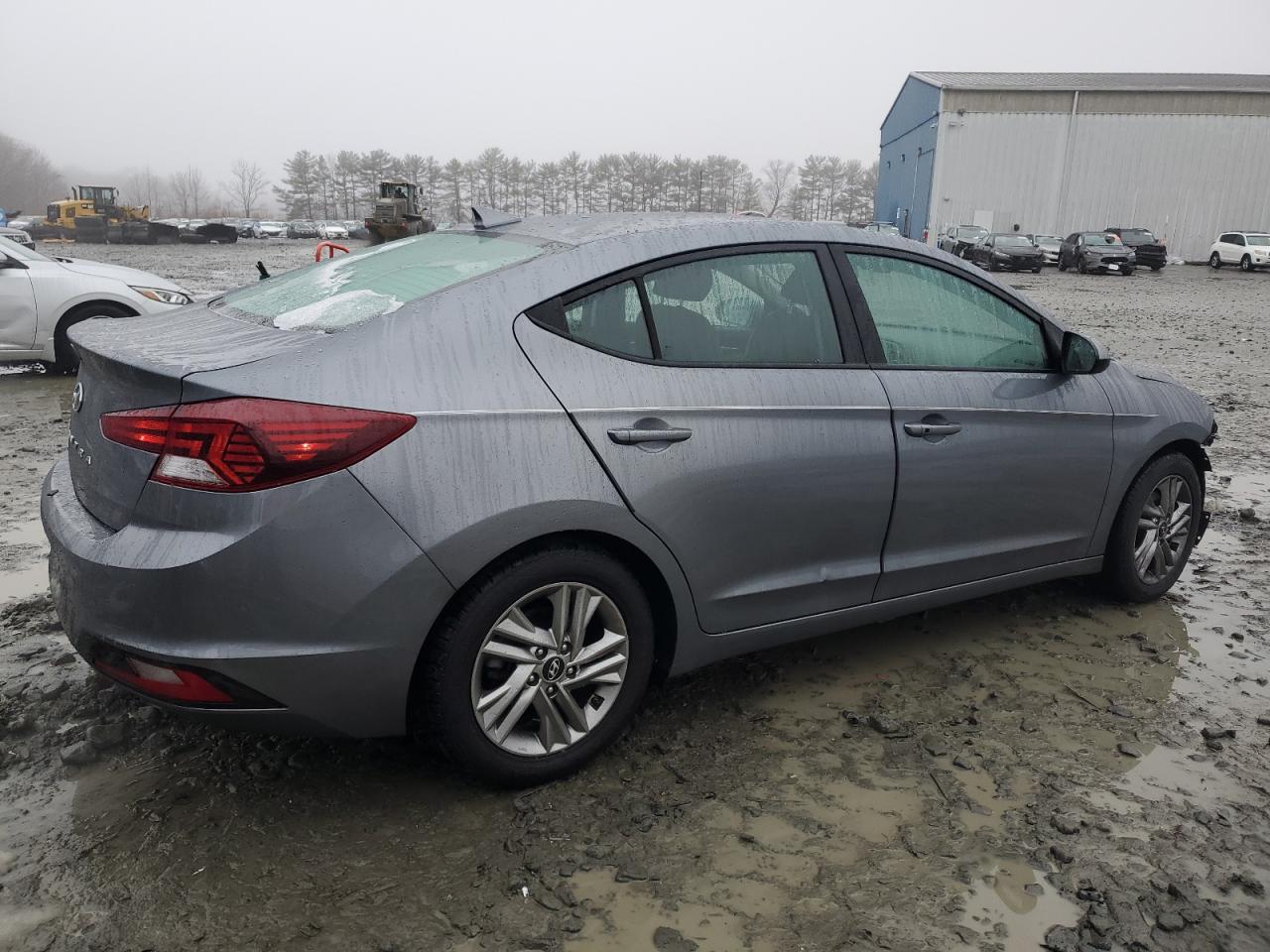 2019 Hyundai Elantra VIN KMHD84LF3KU833641 Copart auction photo, front end damage thumbnail 3