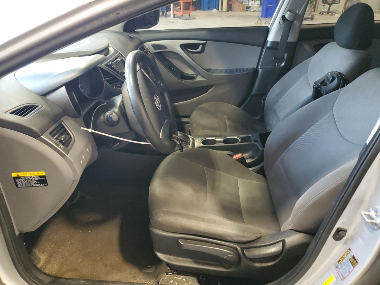 2016 Hyundai Elantra VIN 5NPDH4AE6GH780126 Copart auction photo, all over damage thumbnail 7