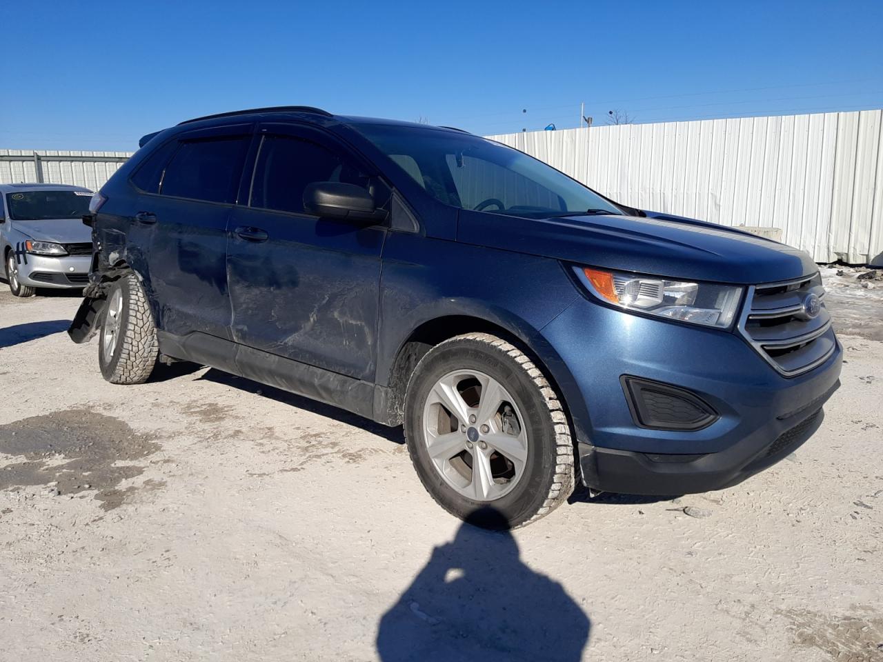 2018 Ford Edge VIN 2FMPK4G91JBB37397 Copart auction photo, rear end damage thumbnail 4