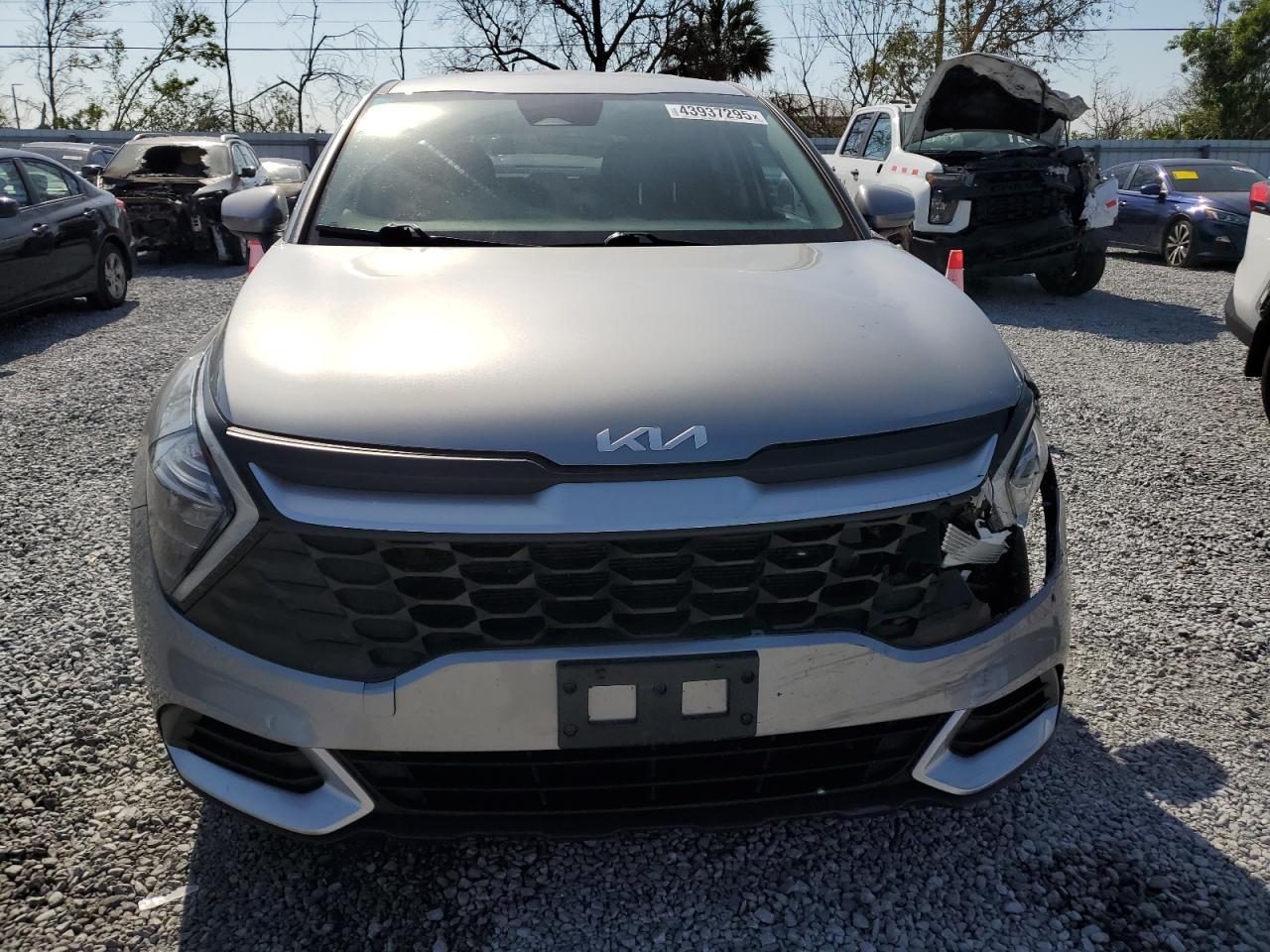 2023 KIA Sportage VIN KNDPUCAF1P7106773 Copart auction photo, rear end damage thumbnail 5