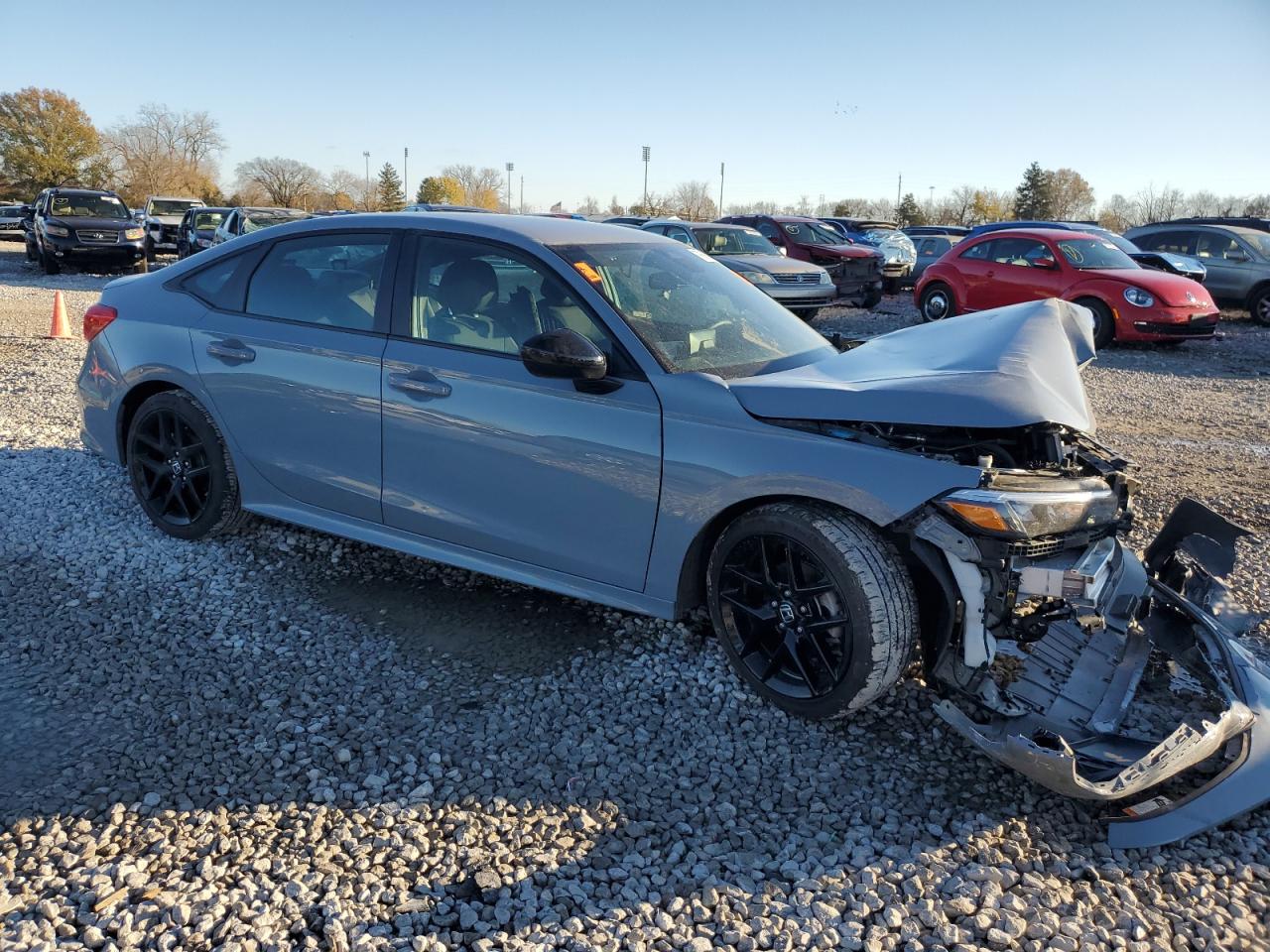 2024 Honda Civic VIN 2HGFE2F53RH568635 Copart auction photo, front end damage thumbnail 4