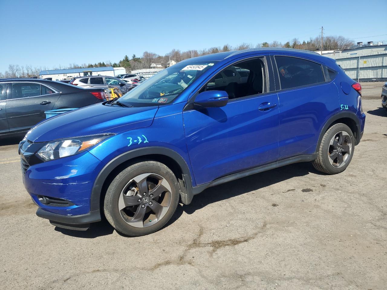 2018 Honda HR-V VIN 3CZRU6H74JM724511