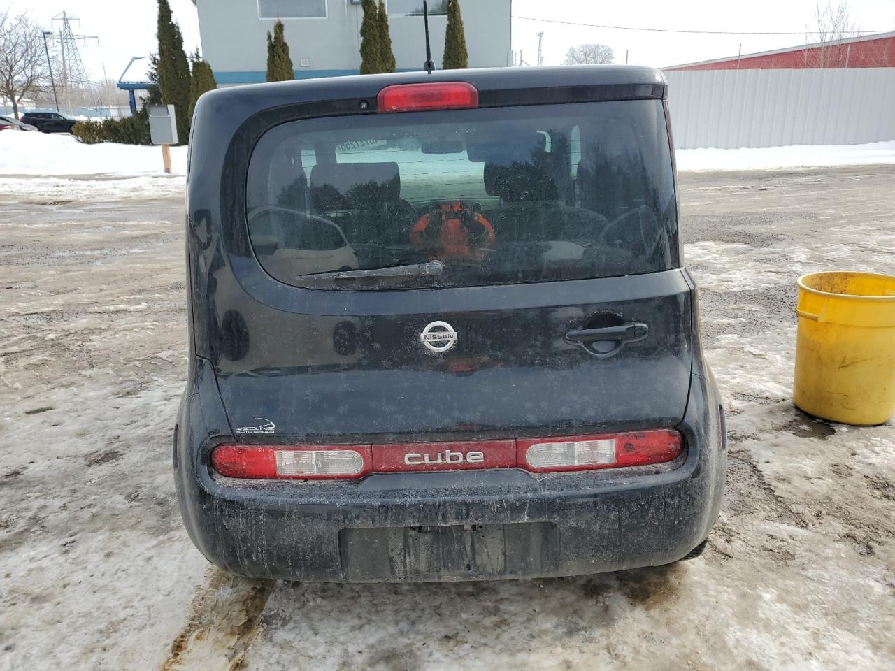 2009 Nissan Cube VIN JN8AZ28R49T107996 Copart auction photo, front end / side damage thumbnail 6
