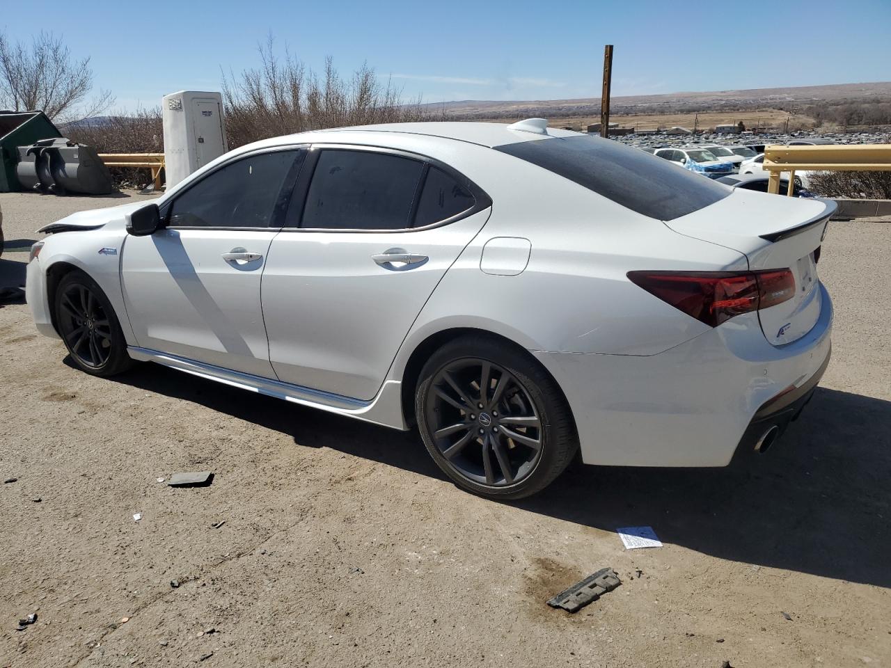2020 Acura TLX VIN 19UUB3F67LA002837 Copart auction photo, front end damage thumbnail 2
