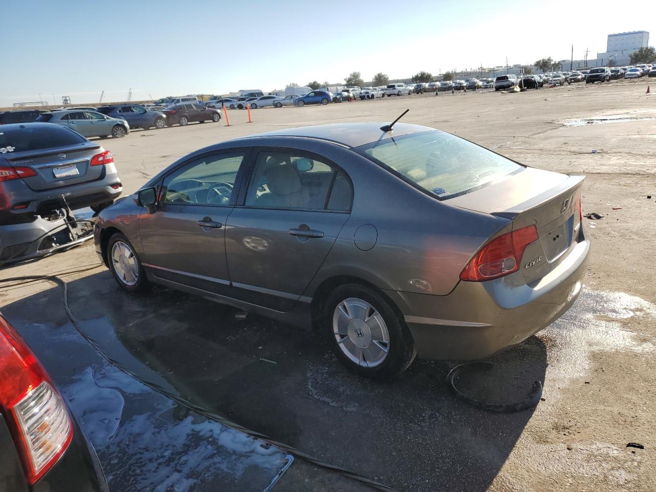 2006 Honda Civic VIN JHMFA36296S025394 Copart auction photo, front end damage thumbnail 2