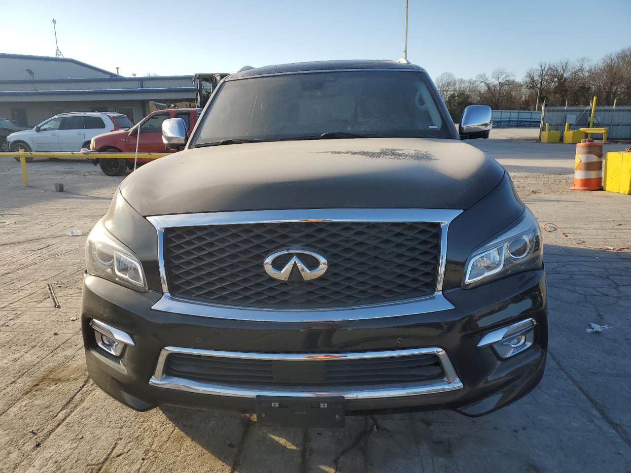 2017 Infiniti QX80 VIN JN8AZ2NF8H9644330 Copart auction photo, normal wear damage thumbnail 5