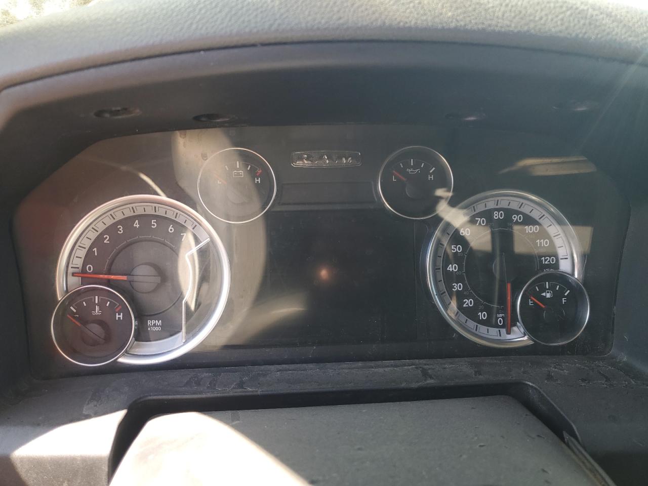 2013 RAM 2500 VIN 3C6TR5ET5DG579854 Copart auction photo, burn - engine / front end damage thumbnail 9
