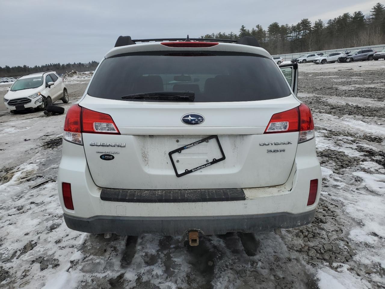 2011 Subaru Outback VIN 4S4BRDLC2B2390596 Copart auction photo, front end / side damage thumbnail 6