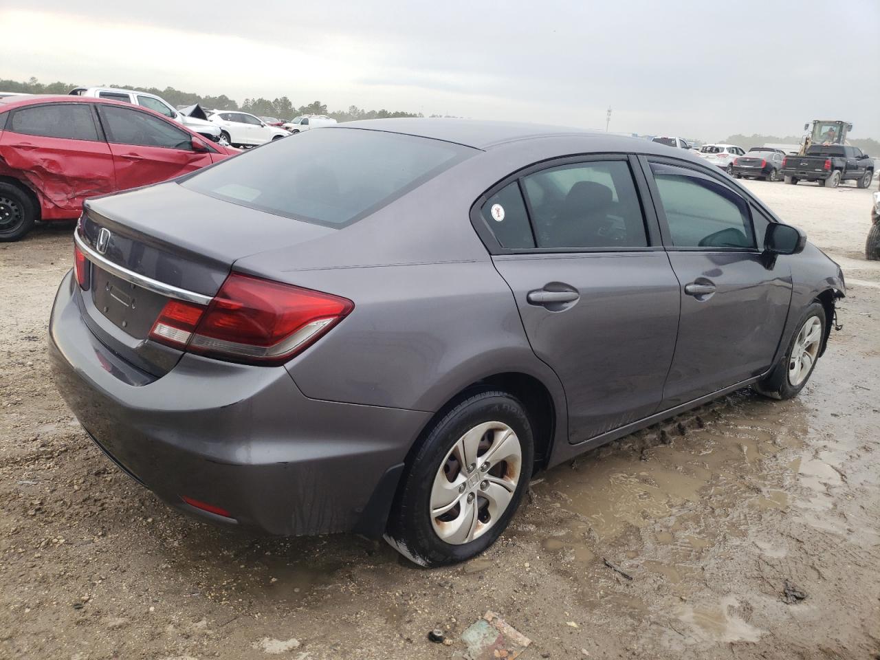 2014 Honda Civic VIN 19XFB2F54EE041474 Copart auction photo, front end damage thumbnail 3