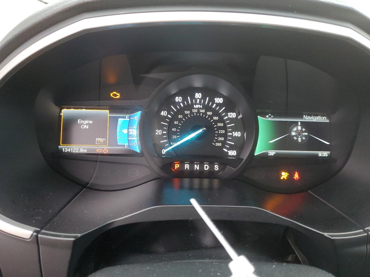 2017 Ford Edge VIN 2FMPK4J90HBC62166 Copart auction photo, front end damage thumbnail 9