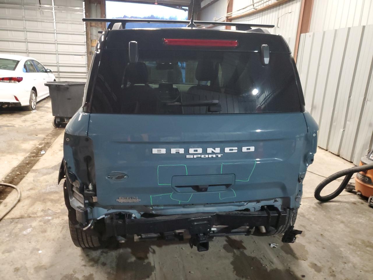 2021 Ford Bronco VIN 3FMCR9C64MRA04593 Copart auction photo, rear end damage thumbnail 6