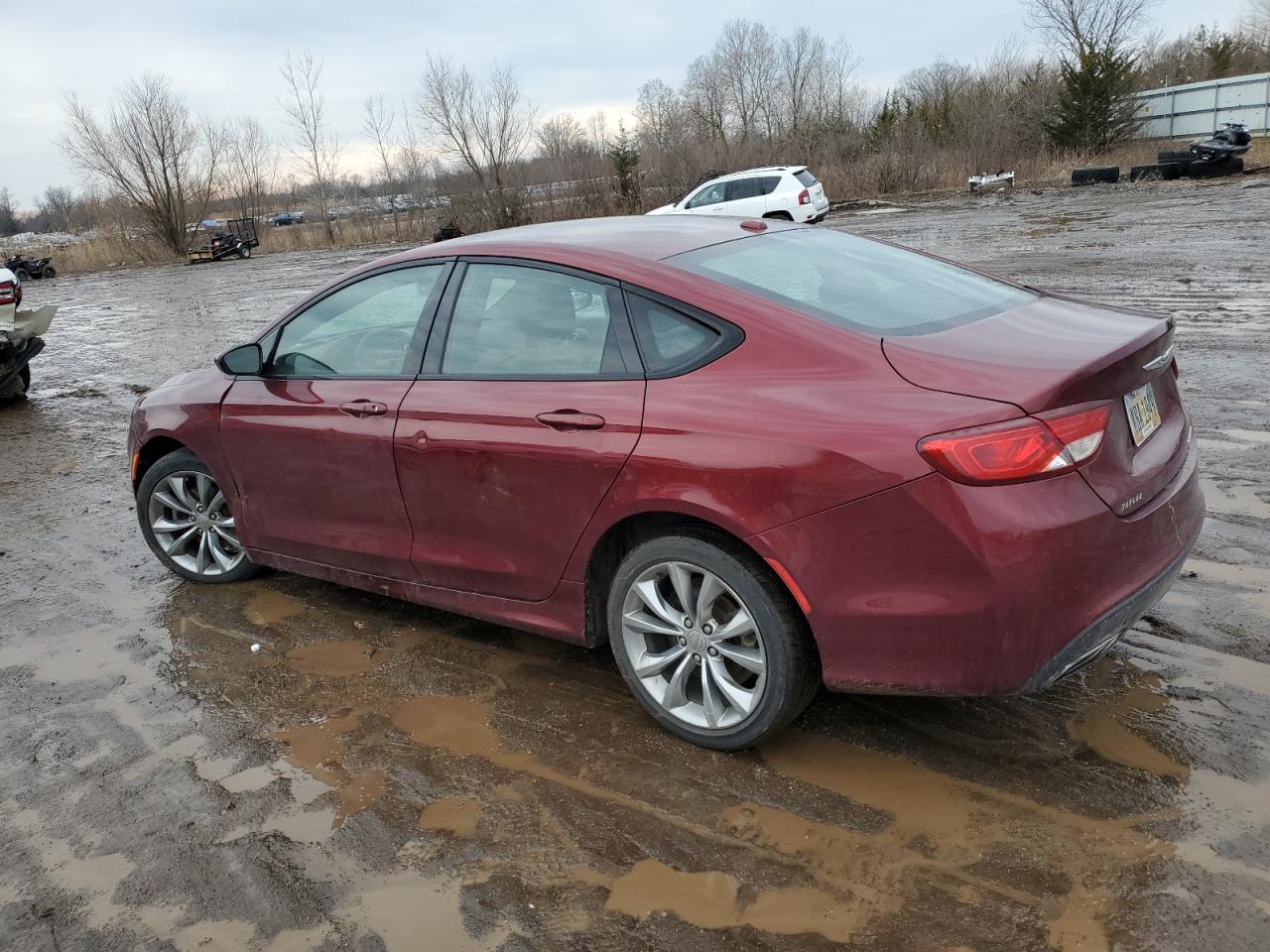 2016 Chrysler 200 VIN 1C3CCCBB2GN147684 Copart auction photo, front end / side damage thumbnail 2