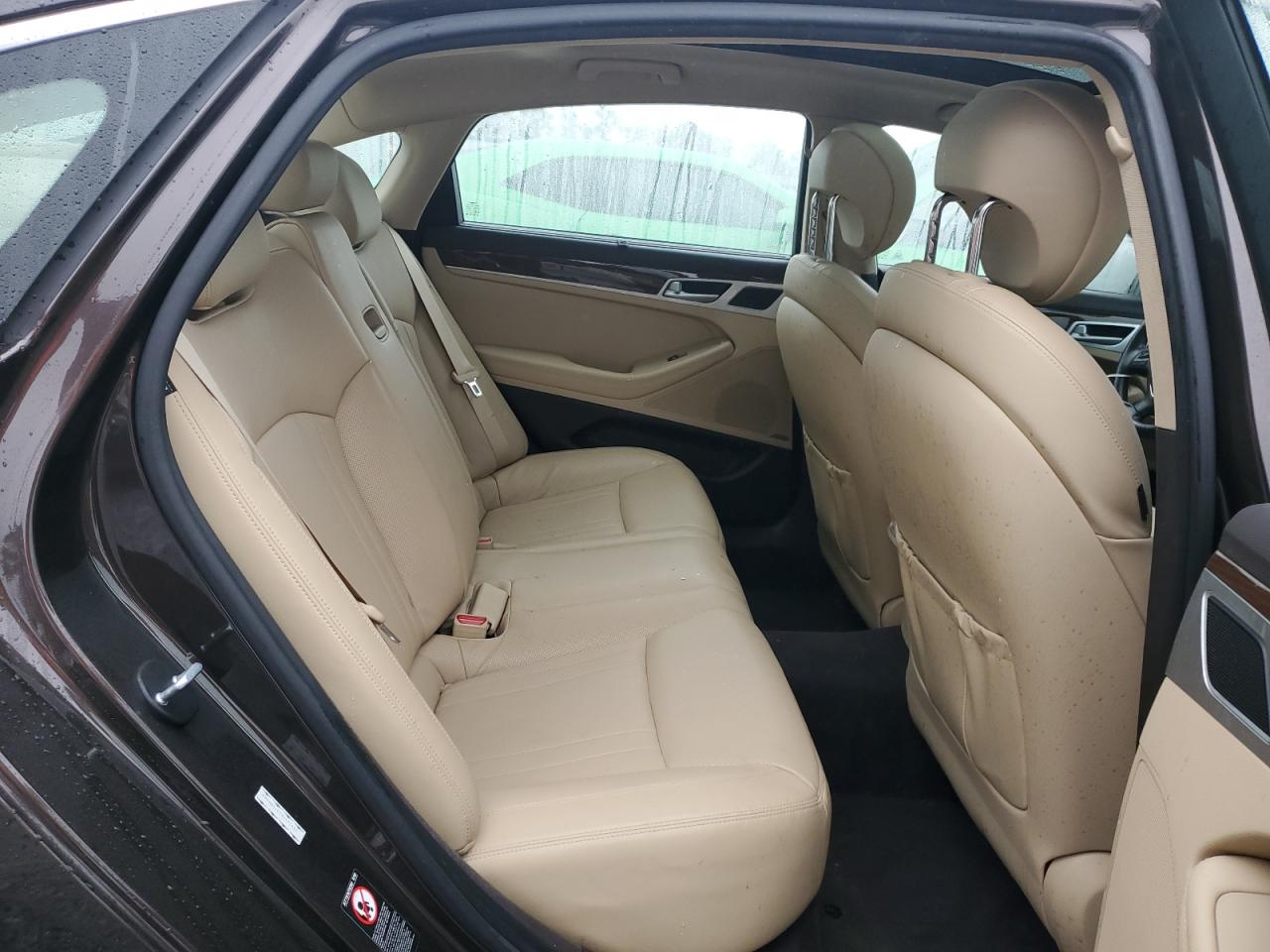 2017 Genesis G80 VIN KMHGN4JE7HU177632 Copart auction photo, rear end / minor dent/scratches damage thumbnail 10