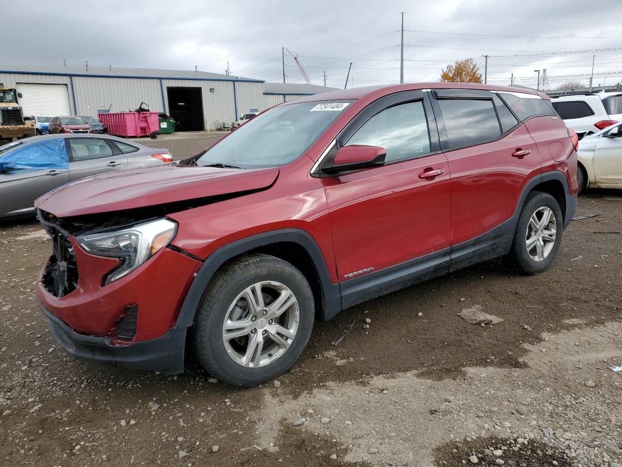 2019 GMC Terrain VIN 3GKALMEV9KL193752