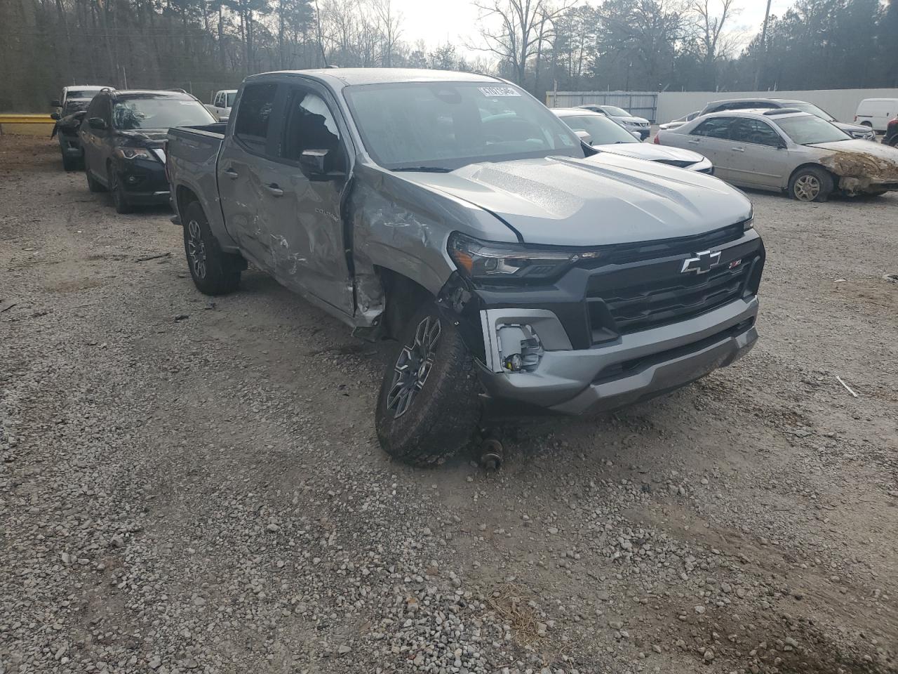 2024 Chevrolet Colorado VIN 1GCPTDEK0R1168171 Copart auction photo, side / front end damage thumbnail 4