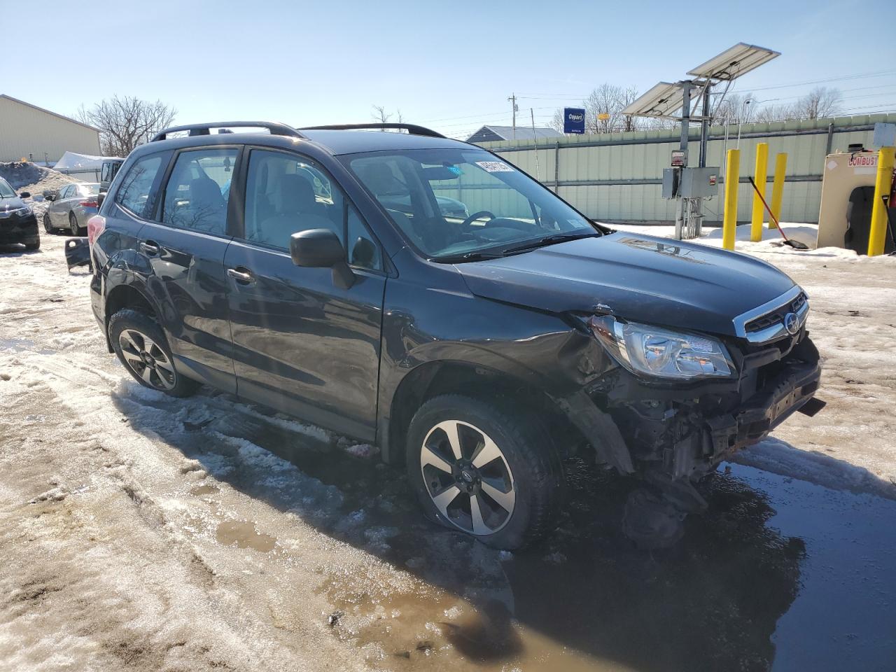 2017 Subaru Forester VIN JF2SJABC3HH446404 Copart auction photo, front end / rear end damage thumbnail 4