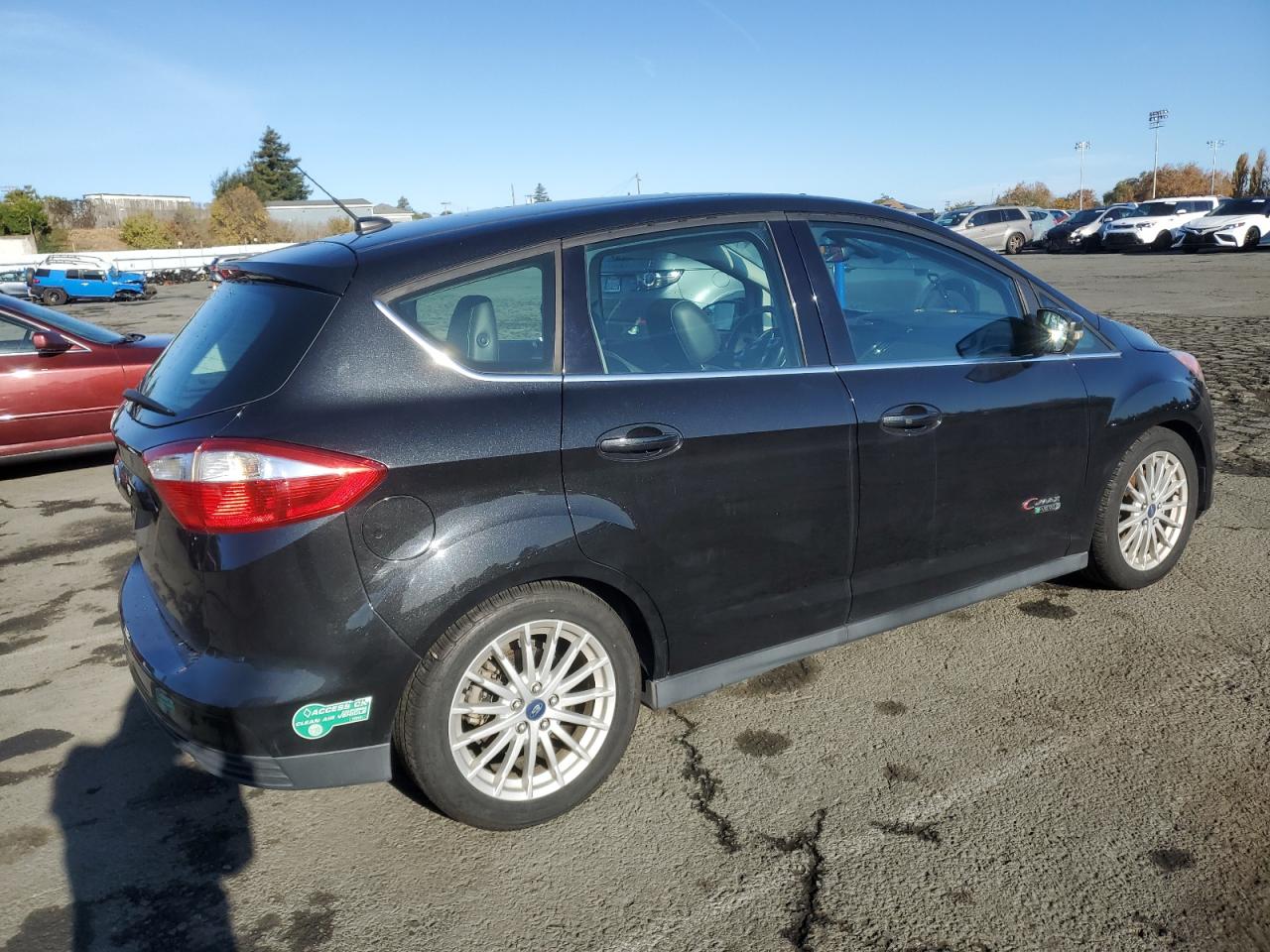2013 Ford C-MAX VIN 1FADP5CU1DL550262 Copart auction photo, mechanical damage thumbnail 3