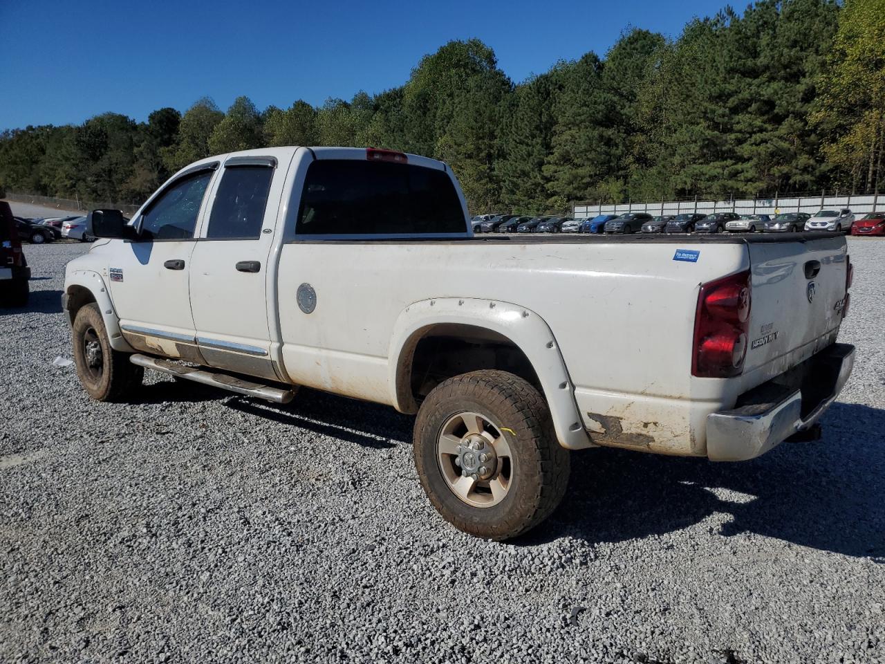 2007 Dodge RAM VIN 1D7KS28C17J526791 Copart auction photo, top/roof damage thumbnail 2